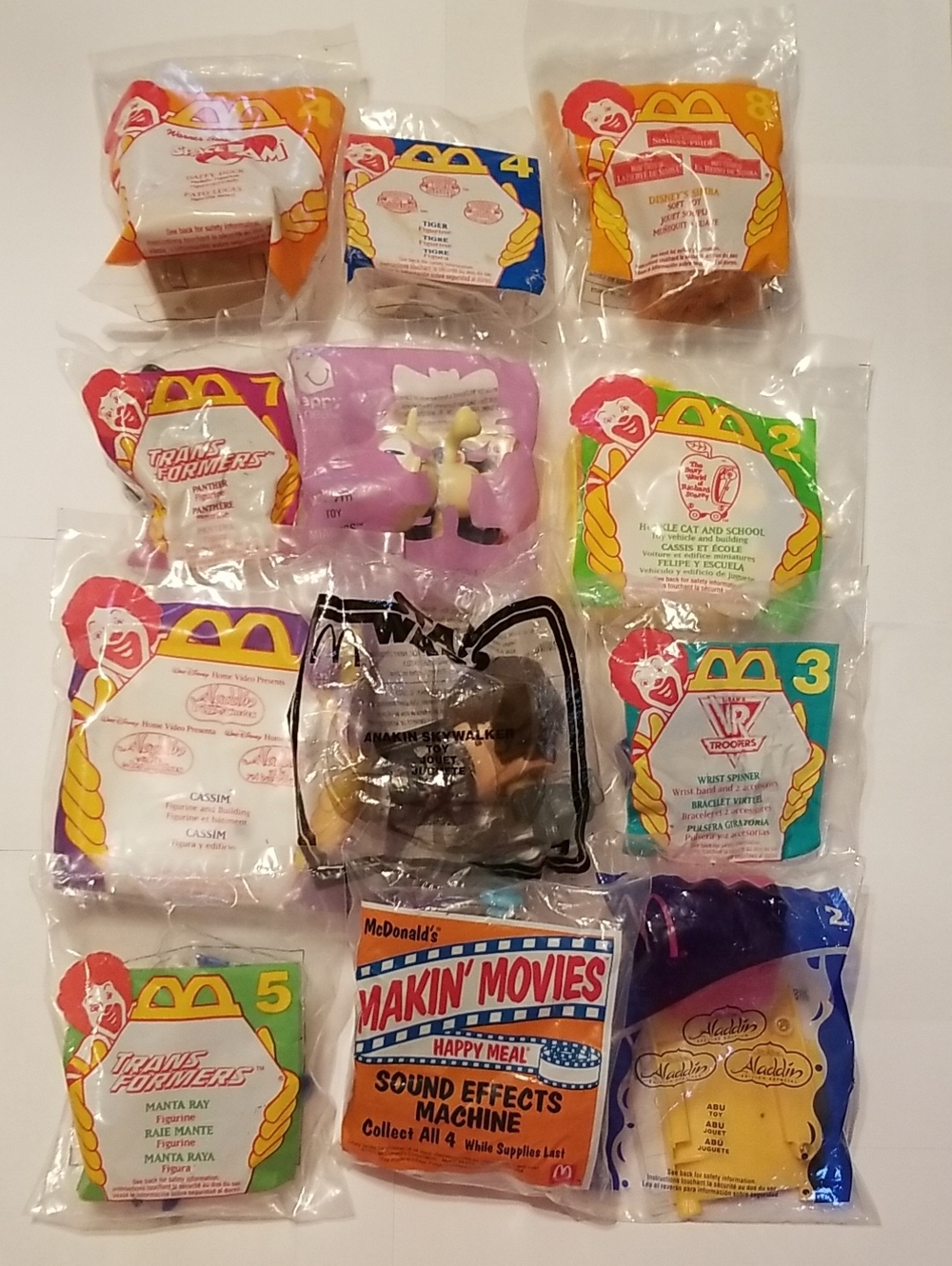 12 McDonald's Happy Meal Toys Sealed